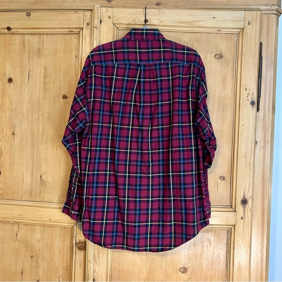 Vintage Hathaway Sport Comeed Cotton Plaid Long Sleeve Shirts - M (Set of 3) - Picture 7 of 9